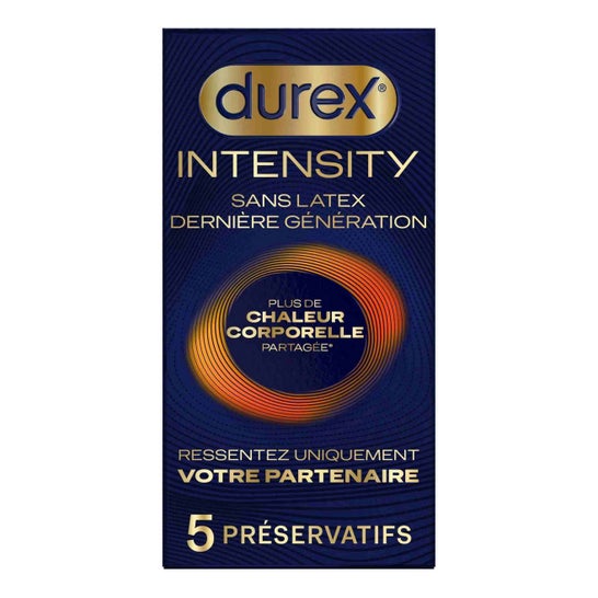 Durex Intensity Préservatifs Sans Latex Dernière Génération 5 unités