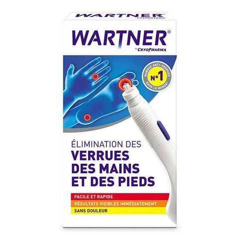 Wartner by Cryopharma Wart Remover Pen for Hands and Feet