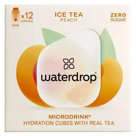 Waterdrop Microdrink Hydration Iced Tea Peach Flavour 12 Cubes For Water