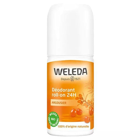 Weleda Argousier Déodorant 24h Roll-On Bio 50ml