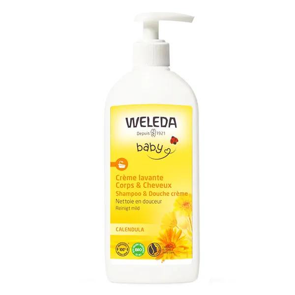 Weleda Crème Lavante Corps et Cheveux Calendula (400 ml)