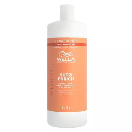 Wella Professionals Invigo Nutri Enrich Après-shampoing nourrissant cheveux secs ou fragilisés (1L)