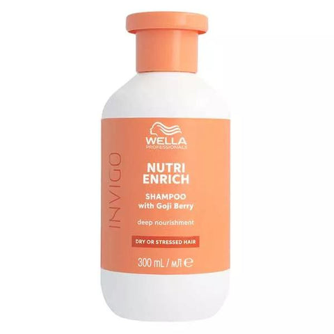 Wella Professionals Invigo Nutri Enrich Shampoing nourrissant pour cheveux secs ou fragilisés 300 ml