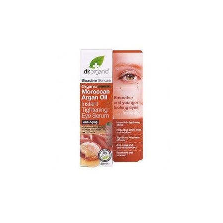 Dr. Organic Sérum contour des yeux Fermeté instantanée à l'huile d'argan (300 ml)