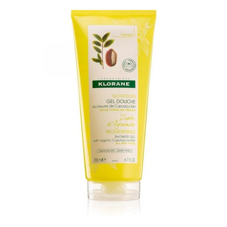 Klorane Gel Douche Cupuaçu Bio Zeste D'Agrumes 200ml