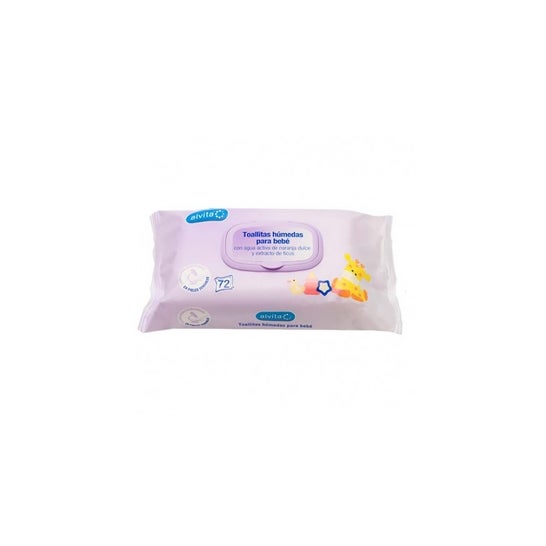 Alvita Lingettes pour bébés (72 pièces)