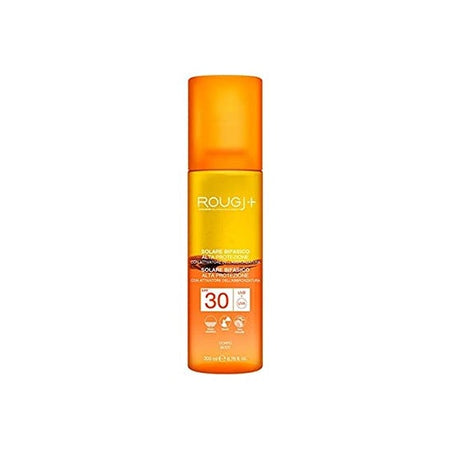 Rougj Ecran solaire biphasé avec activateur SPF30 200ml