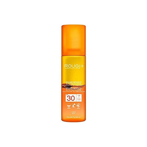 Rougj Ecran solaire biphasé avec activateur SPF30 200ml