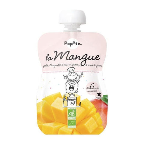 Popote Fruits Pouch Mango +6 months Organic 120g