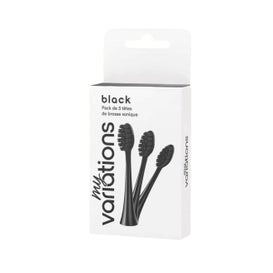 MyVariations Pack têtes de brosse à dents sonique noir (3 pièces)