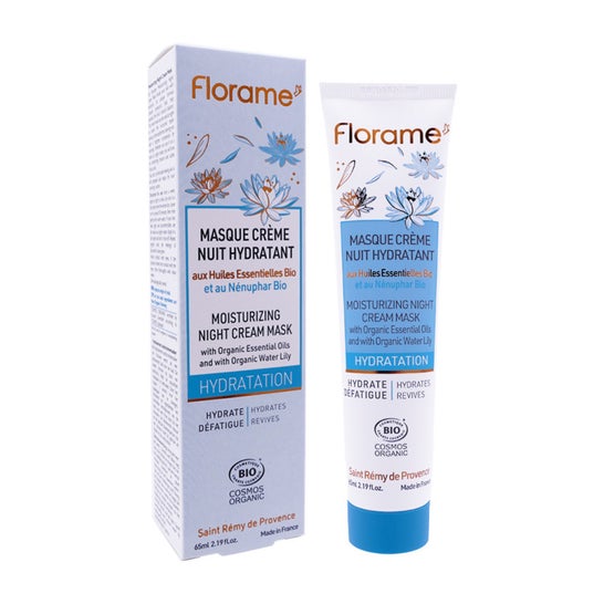 Florame Masque crème nuit hydratant bio (65 ml)