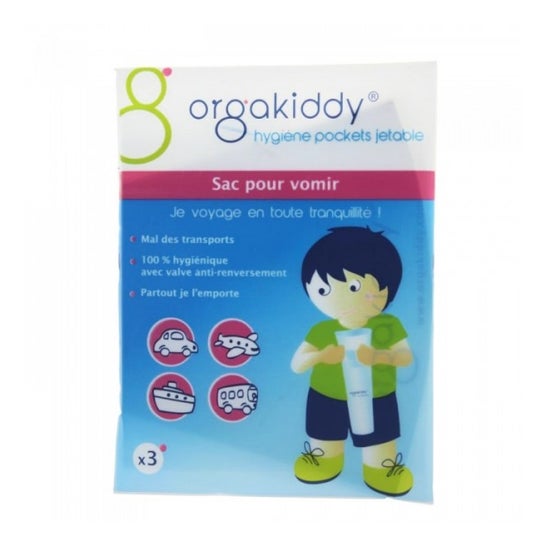 Orgakiddy Sac pour Vomir 3 sacs