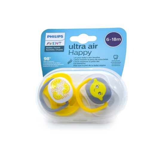 Philips Avent tétine Ultra Air 6-18M (2 pièces)