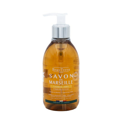 BeauTerra Savon de Marseille Liquide Vanille Miel 300ml