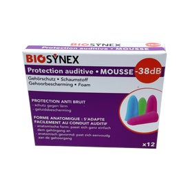 Biosynex Bouchons d'Oreille en Mousse 6 Paires