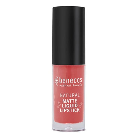 Benecos Cosméticos rouge à lèvres liquide mat corail (5g)