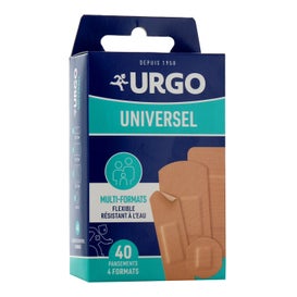 Urgo Universel Multi-Formats pansements 4 formats (40 pièces)