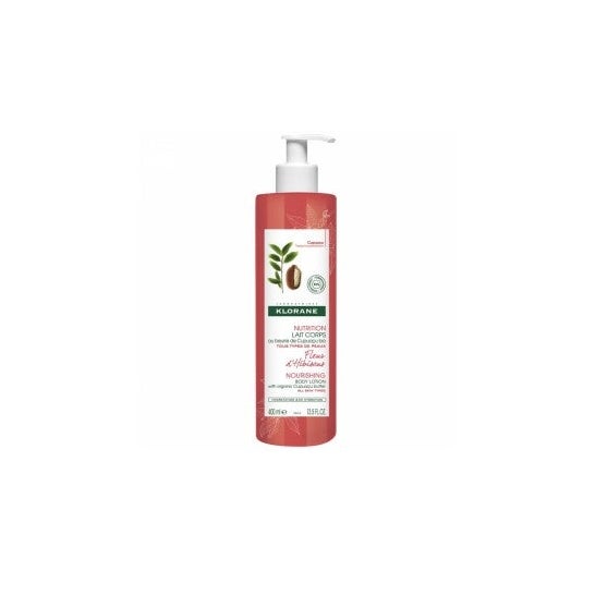 Klorane Fleur d'hibiscus Lait corporel au beurre de Cupuaçu (400 ml)