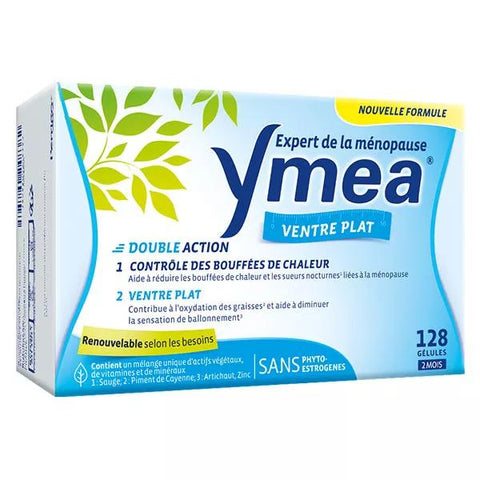 Ymea Menopause Hot Flashes and Flat Stomach 128 Capsules