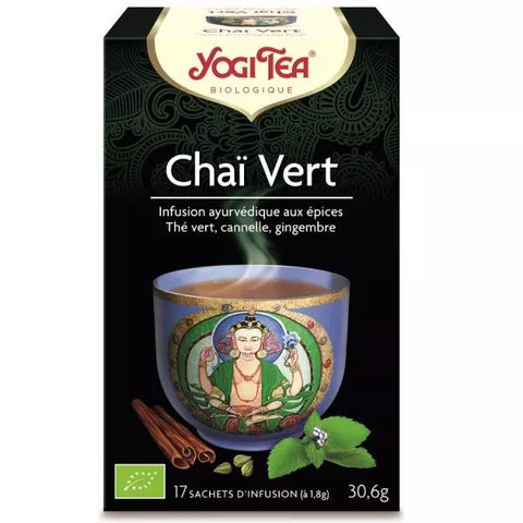 Yogi Tea Chai Vert (17 sachets)