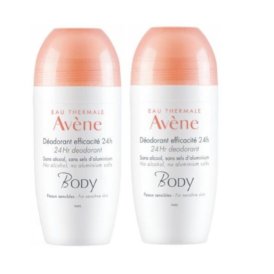 Avène Body Déodorant Efficacité 24h 2x50ml