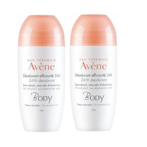 Avène Body Deodorant 2x50 ml