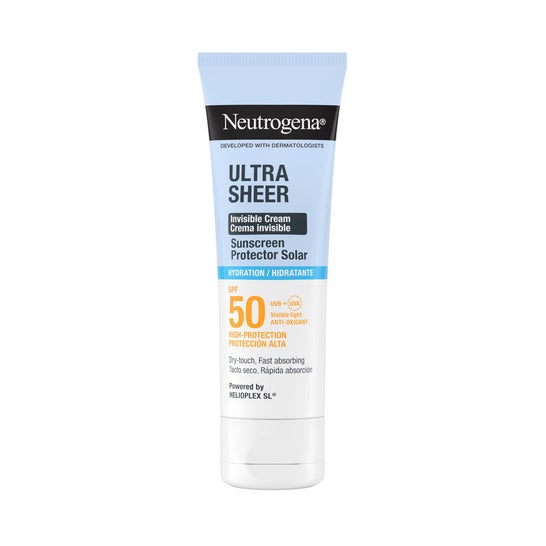 Neutrogena Ultra Sheer Crème Invisible Hydratation SPF50 (50 ml)