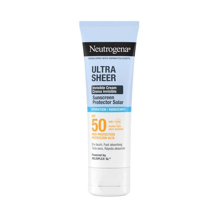 Neutrogena Ultra Sheer Crème Invisible Hydratation SPF50 (50 ml)