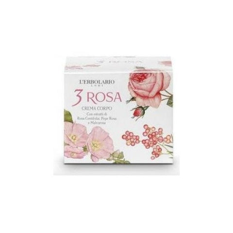 L'Erbolario Crème pour le corps Rose (200 ml)