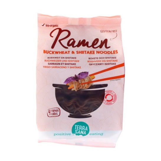 Terrasana Ramen de sarrasin et shiitake bio 280 g