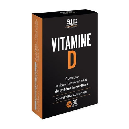 SID Nutrition Vitamine D 30 gélules