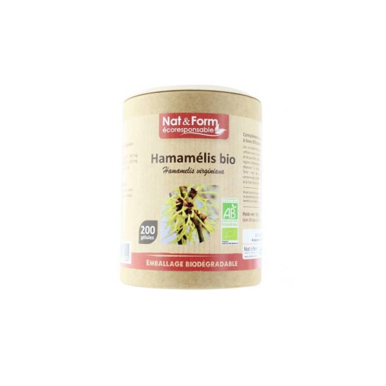 Nat&Form Eco Hamamélis Bio (200 gélules)