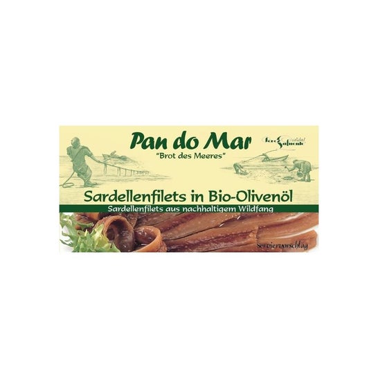 Pan Do Mar Filets d'anchois à l'huile d'olive (50 g)