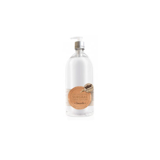 Les Petits Bains de Provence Gel Douche Surgras Sans Savon Amande 1 L
