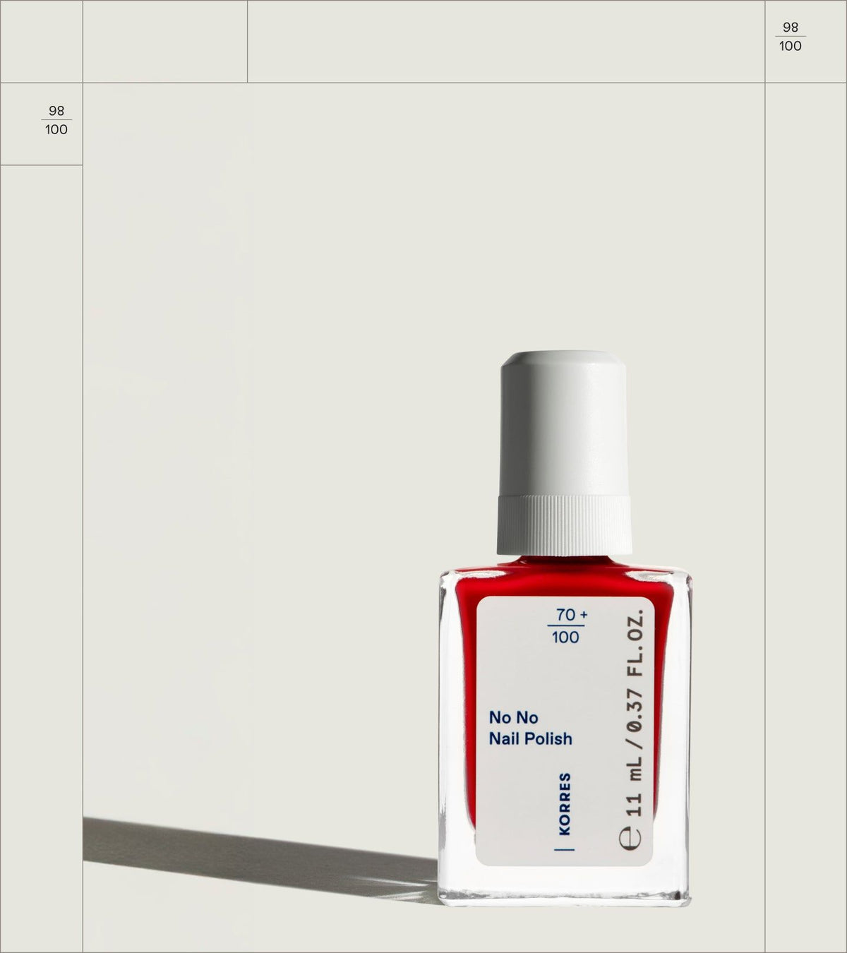 KORRES No No vernis à ongles True Red 51 (11 ml)