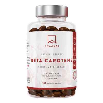 Aavalabs Bêta-carotène Vitamine A gélules molles vegan (180 pièces)