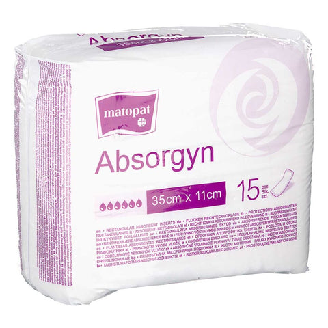 Absorgyn compresses rectangulaires 11x35 cm non stériles (15 pièces)