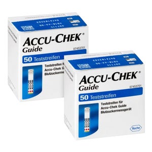 Accu-Chek Guide bandelettes de test (2x50 pièces)
