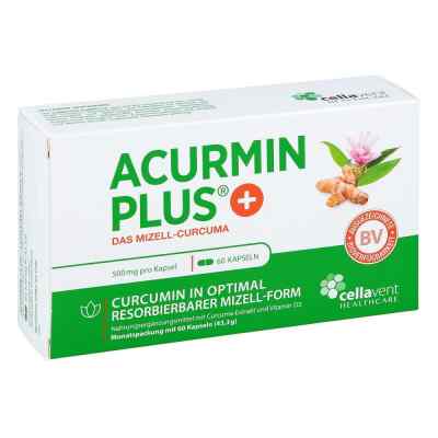 Acurmin Plus micellar turmeric softgels (60 capsules)