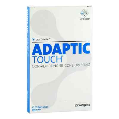 Adaptic Touch 5x7,6 cm pansement non adhésif en silicone (10 pièces)