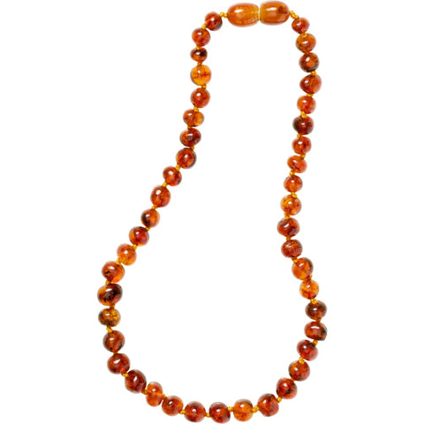 ALANA Amber teething necklace for babies brown (1 piece)