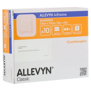 Allevyn Adhesive 7,5x7,5 cm (10 pièces)