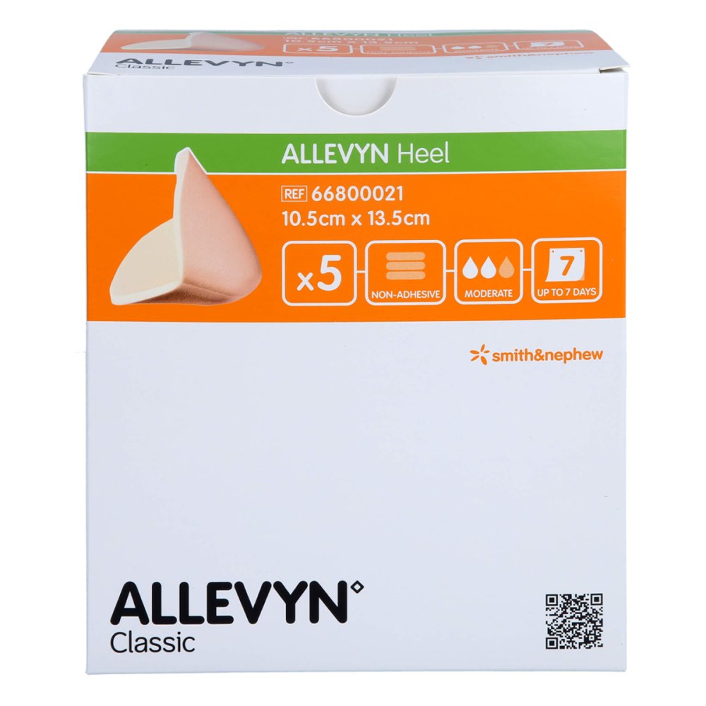 Allevyn Heel pansement talonnier en mousse (10,5x13,5 cm) (5 pièces)
