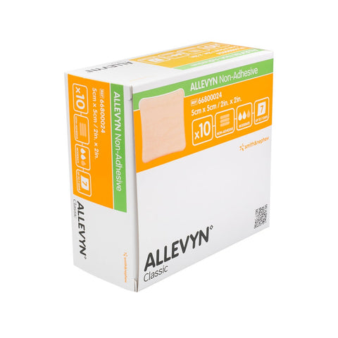 Allevyn Non-Adhesive dressing 5x5 cm (10 pieces)