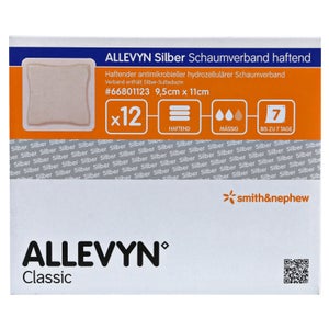 Allevyn Silber pansement en mousse adhésif (9,5 x 11 cm, 12 pièces)