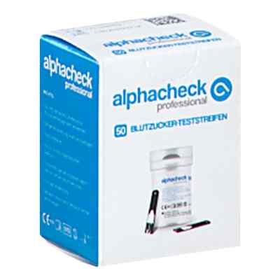 ALPHACHECK professional blood glucose test strips (50 pieces)