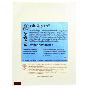 Aluderm compresses enfants 6x6 cm (1 pièce)