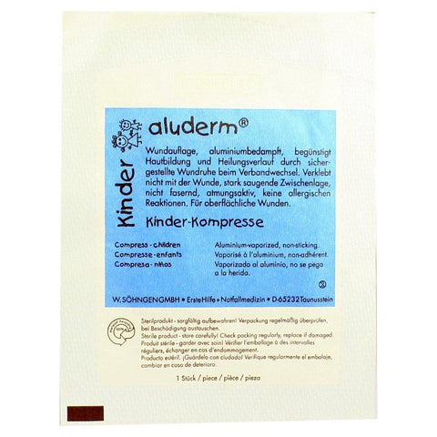 Aluderm compresses enfants 6x6 cm (1 pièce)