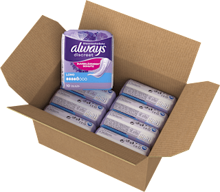always Discreet protège-slips incontinence Long lot économique (80 pièces)