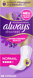 Always Discreet protège-slips incontinence normal (28 pièces)